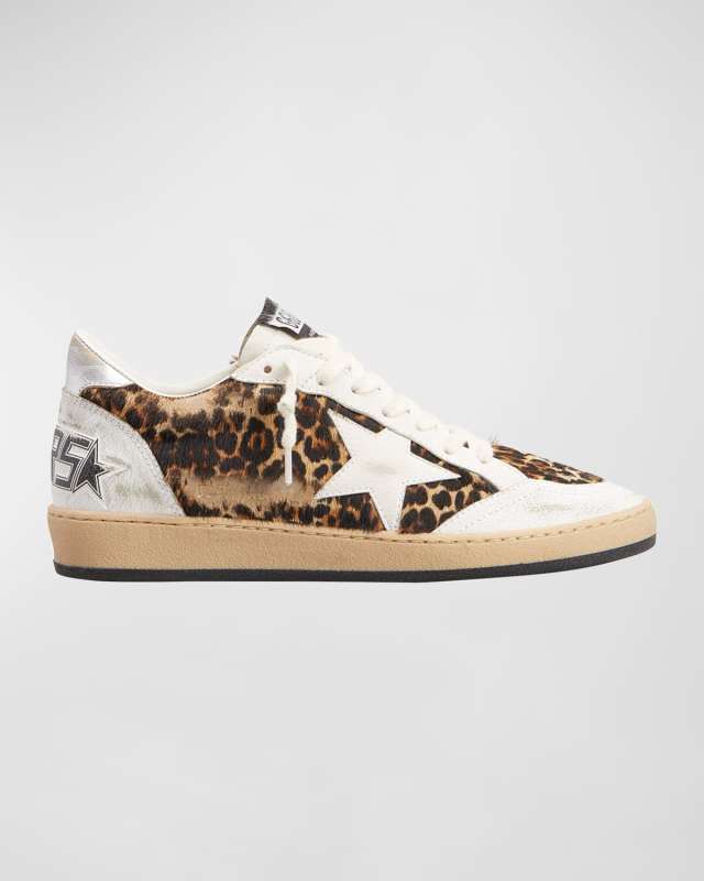 Ballstar Leopard Low-Top Sneakers